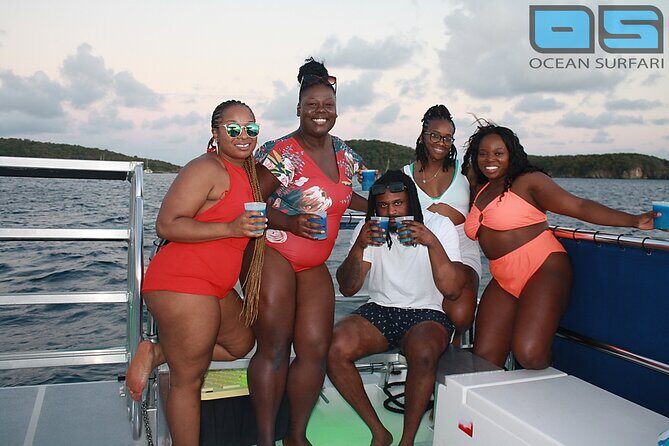 Afternoon Snorkel, Pizza & Sunset Tour departing from St. Thomas & St. John - Reef Surfari logistics: St. Thomas and St. John pickup, simplified