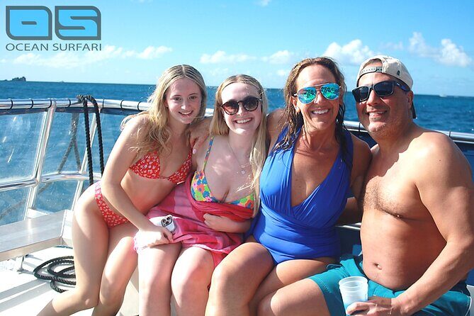 Afternoon Snorkel, Pizza & Sunset Tour departing from St. Thomas & St. John - Open bar starts after swimming: drinks with actual timing