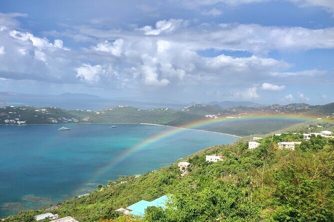 Full Day Cultural Jeep Beach Tour, St. Thomas & Water Island - Crown Mountain and the Mountain Top payoff