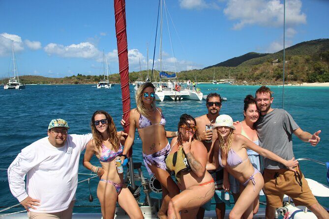 Full Day Private Charter on Luxury Catamaran Sailing. - Entering Red Hook: meeting Second Chance at Beach Charters VI