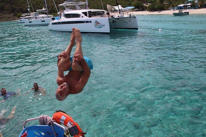 Full Day Private Charter on Luxury Catamaran Sailing. - Snorkeling stops you might choose: Maho, Lovango Cay, Christmas Cove