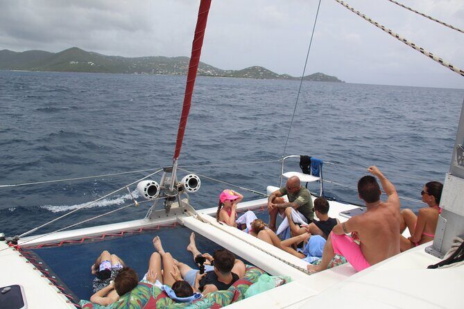 Full Day Private Charter on Luxury Catamaran Sailing. - Relaxation is not optional: bean bags, trampolines, and hammock chairs