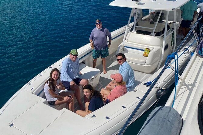 Full Day Snorkeling and Beach Hopping- 37' Intrepid - Why Maxed Out (37) feels like the right way to do snorkeling