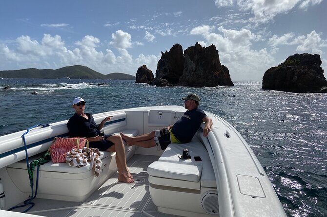 Full Day Snorkeling and Beach Hopping- 37' Intrepid - The morning flow: 9:00 AM starts at Oasis Cove Marina