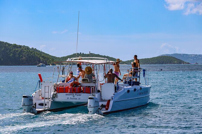 Full or Half Day Private Power Catamaran- USVI Beach and Snorkel - Your captain’s job: customizing the day without making it chaotic