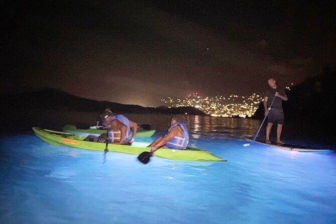 Glow Boats LED Night Kayak, Marriott Frenchman's Cove Dock, USVI - Wildlife Sightings Vary: What to Expect Without Getting Disappointed