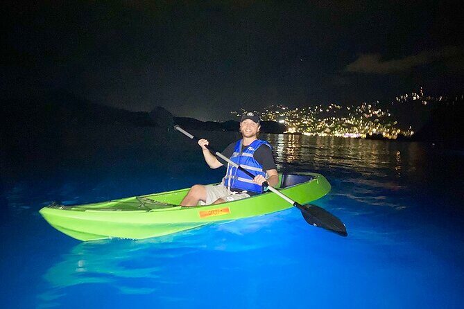 Glow Boats LED Night Kayak, Marriott Frenchman's Cove Dock, USVI - Price and Value: Is $75 Worth It?