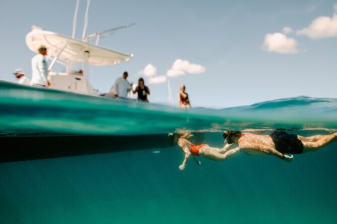 Half Day Boat Charter around the Islands of St Thomas and St John - Compass Point Marina: starting strong on time