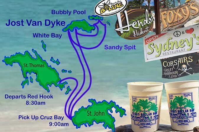Jost Van Dyke - Funday! - Stop 4: Sandy Cay / Sandy Spit Island quick-hit