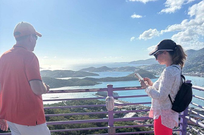 Luxury Private Tour in ST.Thomas(6per group) - Mountain Top: souvenirs, high views, and the banana daiquiri moment