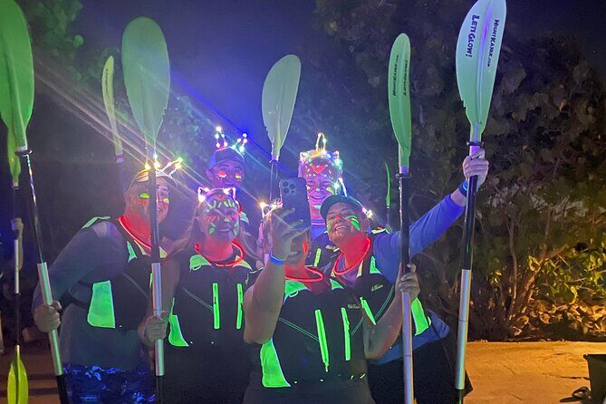 Night Kayak Tour St. Thomas - Westin Frenchman's Reef - Why night kayaking in LED-lit clear kayaks feels so special