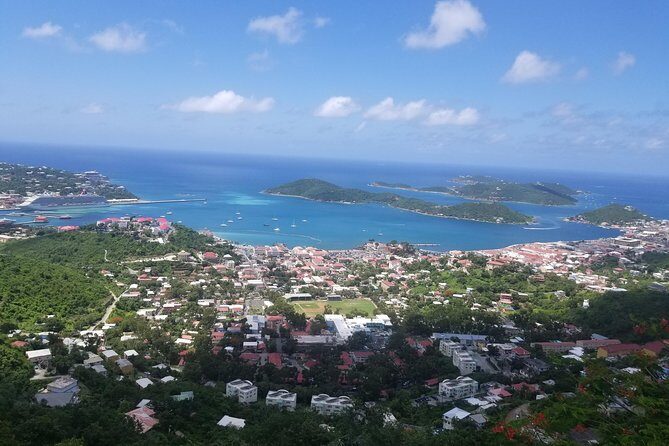 Paradise Taxi & Tours USVI - St. Thomas, Virgin Islands- Island Scenic Tour - The van: air-conditioned comfort, but condition can vary