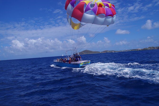 Parasail Experience in St Thomas - Getting Started at Sapphire Beach Marina (What Happens Before You Go Up)