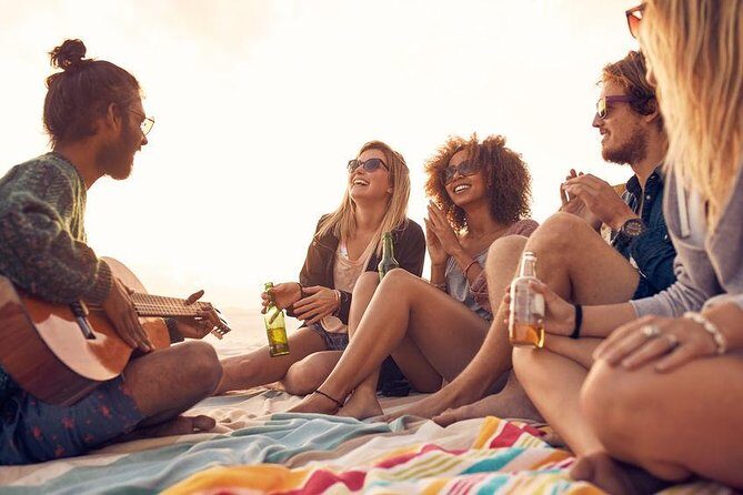 Private Full Day, Fun Day Aboard SY Mazu - Luxury Gemini Legacy Catamaran - Honeymoon Beach in the park: white sand, clear water, and timing