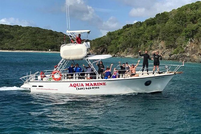 Private Half-Day Guided Snorkeling Charter in St. Thomas - A Private 42-Foot Boat That Actually Feels Private