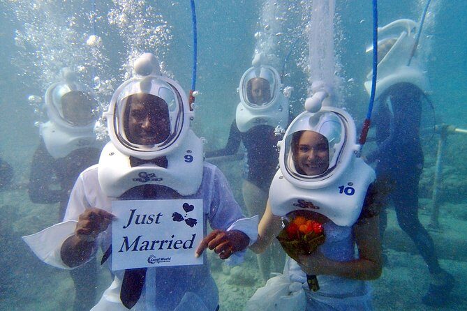 Sea Trek Helmet Dive at Coral World Ocean Park - Group size and guidance: why it feels safe