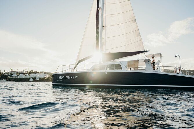 St. Thomas Dinner Sail to St. John with Open Bar & Hors D'oeuvres - Ritz-Carlton - St. Thomas to St. John by luxury catamaran: what this trip is really about