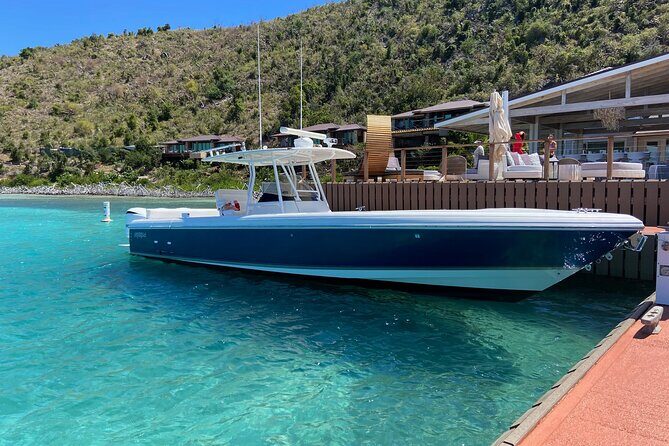 St Thomas Full-Day Boat Rental 37' Intrepid Powerboat - Your day on a 37 Intrepid: why this setup works in St Thomas