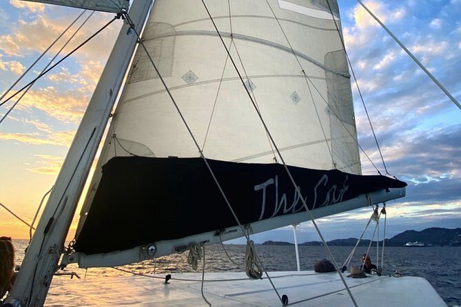 Sunset & Harbor Lights Dinner Sail from the Marriott's Frenchman's Cove - Dinner on board: tacos Tuesday, barbecue nights, and food that actually fills you up