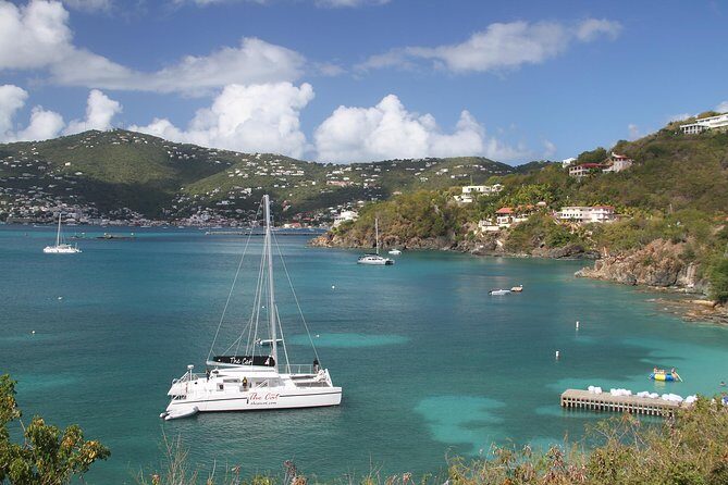 Sunset Sail with Cocktails and Appetizers - Why this 54-foot sunset sail makes sense in St Thomas