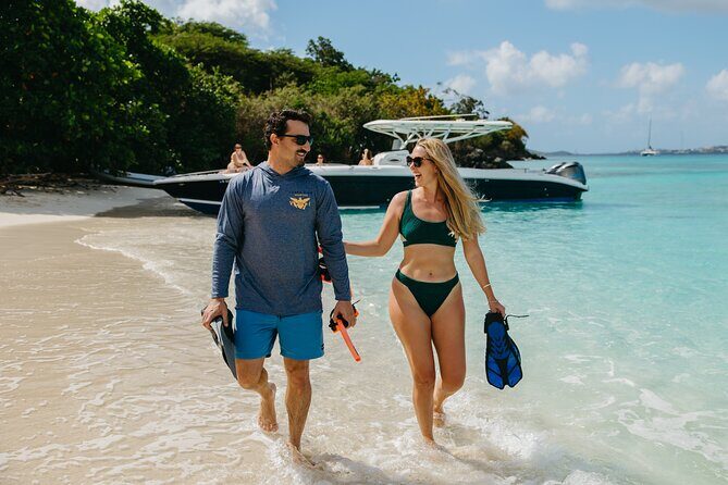 USVI Private Boat Charter Adventure - St. Thomas coasts: Magen’s, Frenchman’s, Brewer’s Bay, and Mermaids Chair